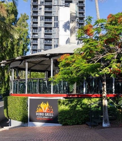 Exterior of Hono Grill Milton