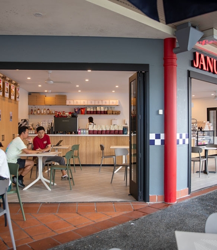 Main Entry of Janus Deli
