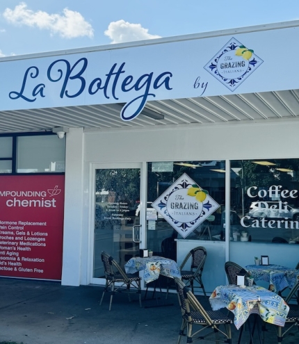 Shop front of La Botega by The Grazing Italians