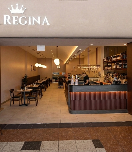 Entrance to La Regina