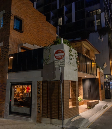 Exterior view of Marlowe on edge of Fish Lane