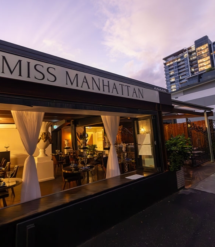 Exterior of Miss Manhattan Newstead