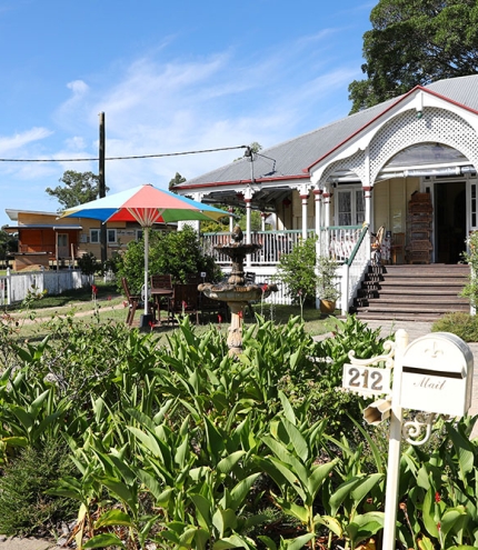 Entrance to Nash Gallery & Cafe, Esk, Queensland