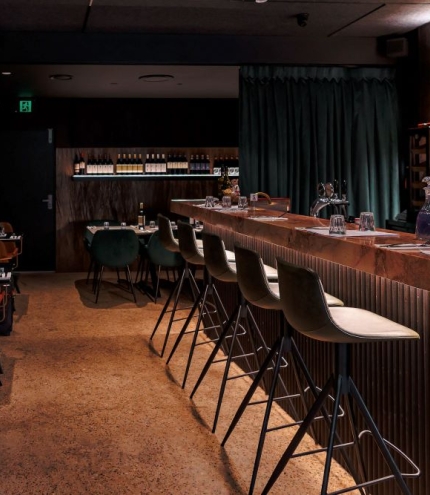 Interior seating Paninni's Italian Restaurant 