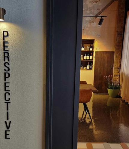 Entrance to Perspective Dining Fortitude Valley