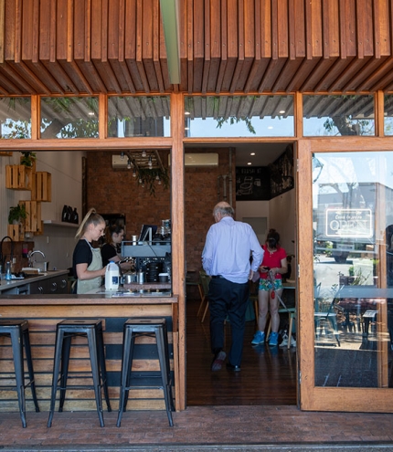 Exterior of Roo Kitchen 