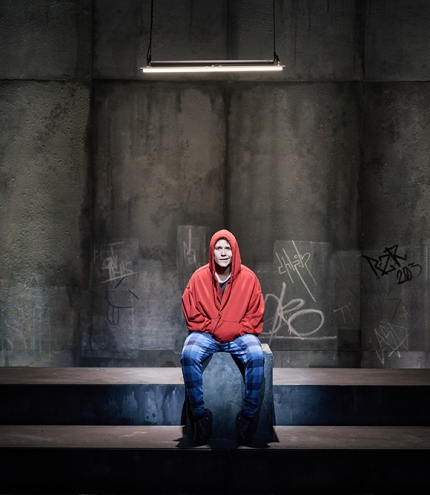 Actor on stage QPAC