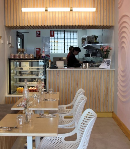 Interior of Soufflé Japancakes, Greenslopes 