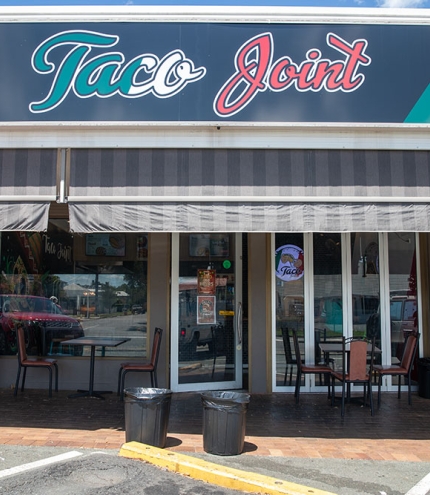 Outside of Taco Joint 
