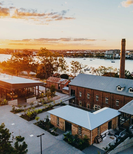 Aerial view of The Hills Rivermakers