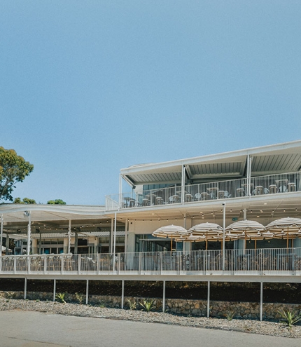 Exterior of The Straddie Hotel, North Stradbroke Island