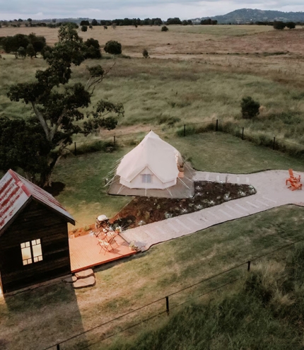 Aerial view of Twigley Farm Haigslea