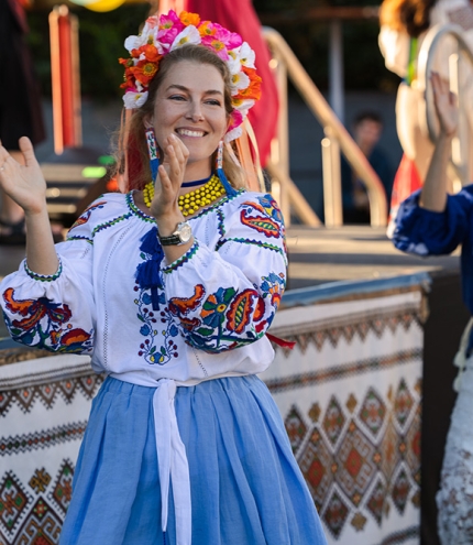 Woman dancing