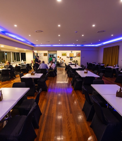 People dining at The Ukrainian Club Holland Park West 