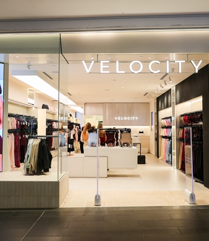 Exterior of store