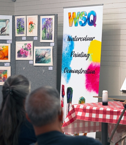 Watercolour stand