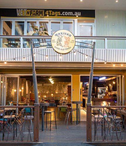 Exterior of Warisan Indonesian Restaurant Fortitude Valley