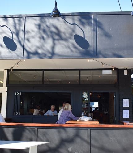 Exterior of The Woods Bar Mitchelton