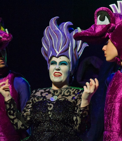 Actors on stage at Brisbane Arts Theatre