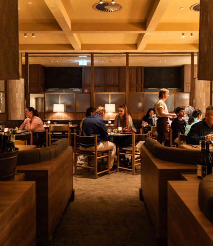 Restaurant interior 