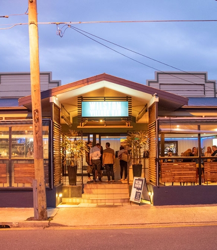 Exterior of Wilston Village Bar