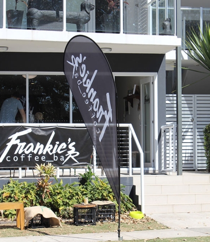 Exterior of Frankie’s Coffee Bar Wynnum