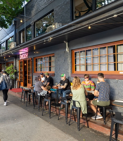 Exterior of Come to Daddy West End