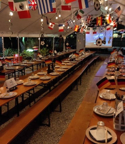 German Biergarten