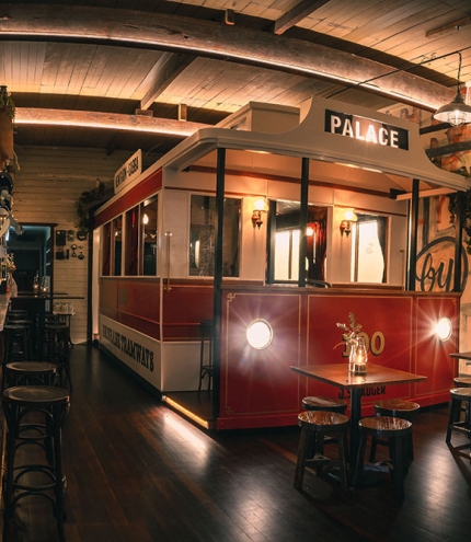 Interior of Mr Badgers Woolloongabba
