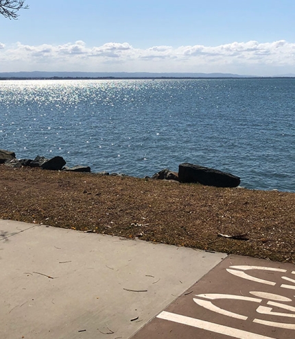 Scarborough to Newport Walk or Cycle Path