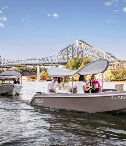 GoBoat Electric Picnic Boats Brisbane