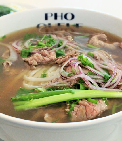 Vietnamese pho soup