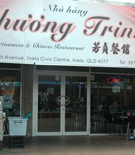 Phuong Trinh Vietnamese shop front and sign