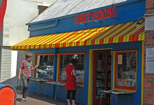 Exterior of Bent Books, West End 