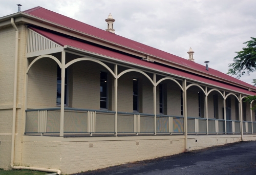 Holy Cross Laundry building in Wooloowin