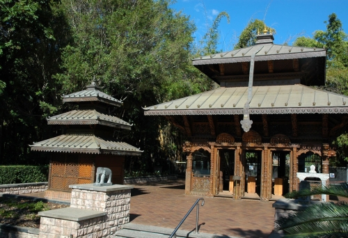 Nepalese Peace Pagoda in South Bank