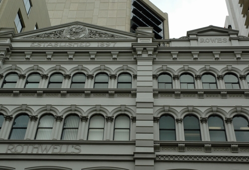 Rowes Building ornate facade