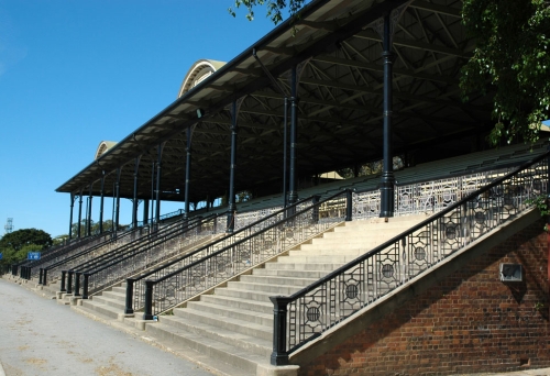 Saint Leger Stand Circa 1913 in the Eagle Farm Racecourse Ascot Brisbane Queensland