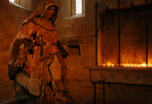 Mary MacKillop Shrine inside St Stephen's Chapel in Brisbane.