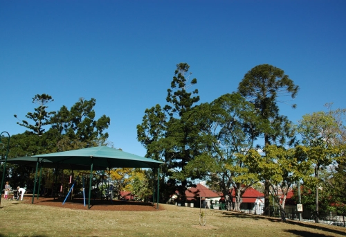 Playground at summit of Teneriffe Park