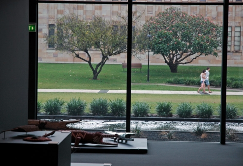 Artwork inside UQ Art Museum 