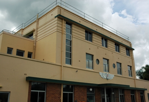 Archerfield Airport art deco main terminal building