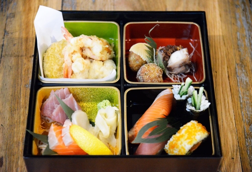 Bento box at Ariake on Grey South Brisbane