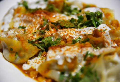 Plate of traditional Afghani food at Bamiyan Afghan Restaurant Coorparoo