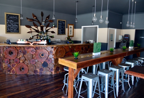 Inside BOSC Bar in West End 