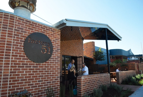 Facade of Factory 51 Coorparoo
