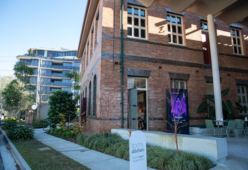 Front of Tom's Kitchen
