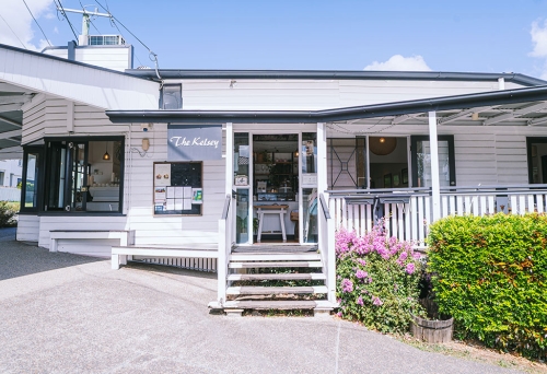 Exterior of The Kelsey Cafe