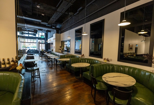 Rothwell's Bar Grill Brisbane CBD interior seating