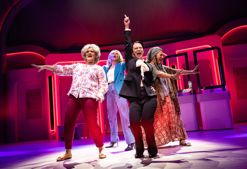 Menopause The Musical performers on stage 